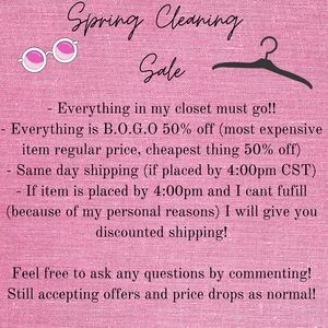 Spring Sale!